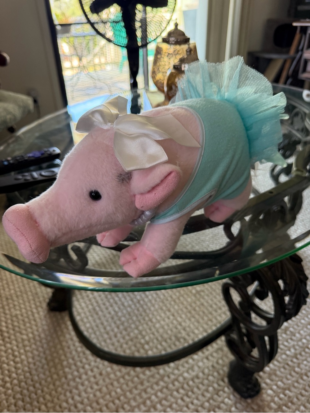 Prissy & Pop adorable pig plush w/ pink tutu stuffed piglet Cute Soft Toy 12” P2
